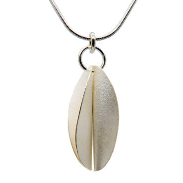 Satin Double Drops Pendant